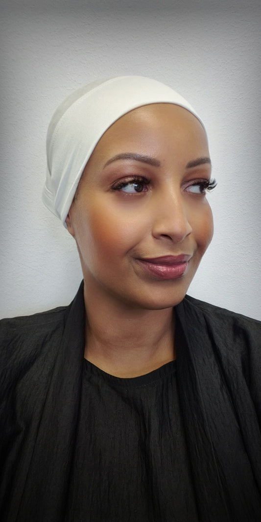 Bamboo Undercap- Off-White (Open)