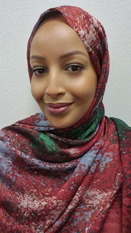 Printed Chiffon Hijab