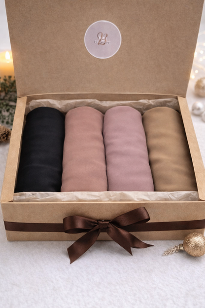 Premium Chiffon Hijab Box