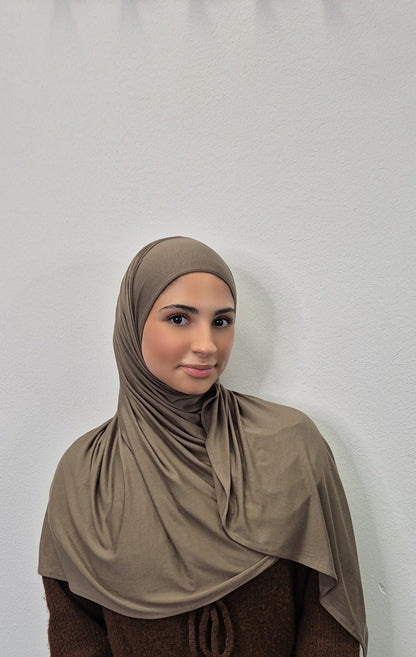 Breathable Jersey-Taupe Brown