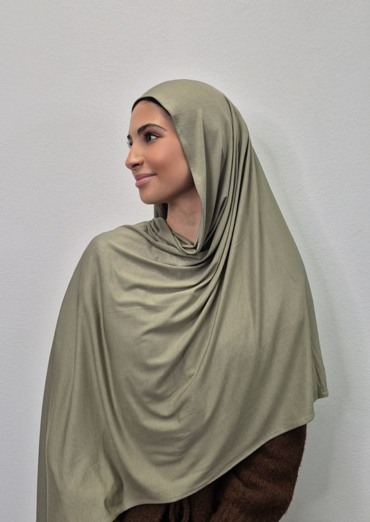 Bamboo Jersey-Khaki