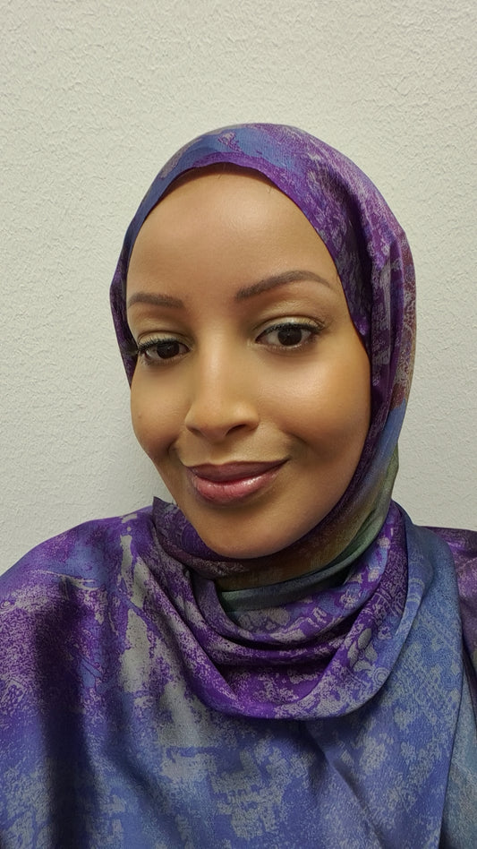 Printed Chiffon Hijab